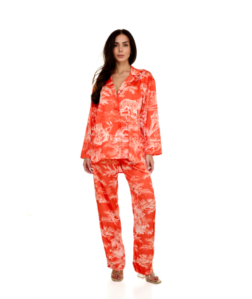 Women’s Pants, Eco Silk, Savage Sunset
