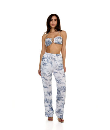 Women’s Pants, Eco Silk, Savage Garden