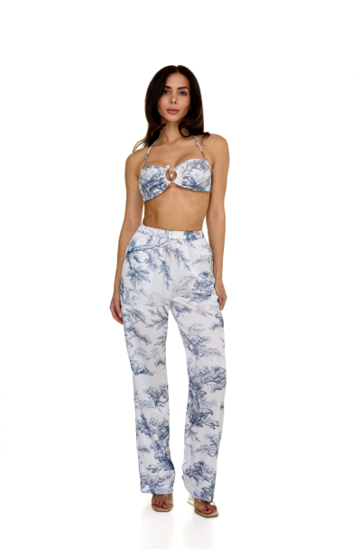 Women’s Pants, Eco Silk, Savage Garden