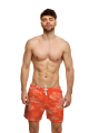 Men's swim shorts with "Savage Sunset" print