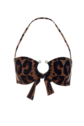 Top with a ring, "Leopard Natural"