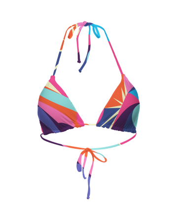 Triangle bikini top "Rio de Janeiro" print 