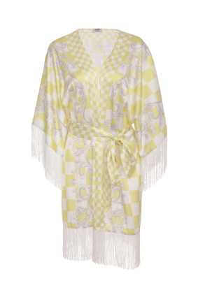 Tunic with "Versailles Lemon" print 