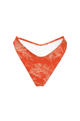 V bikini briefs with "Savage Sunset" print