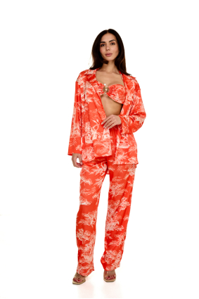 Women’s Pants, Eco Silk, Savage Sunset