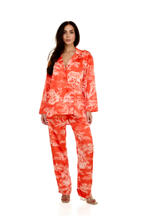Women’s Pants, Eco Silk, Savage Sunset
