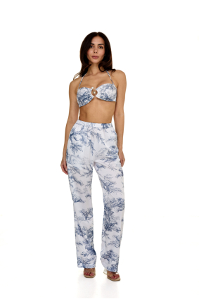 Women’s Pants, Eco Silk, Savage Garden